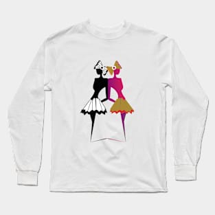 The Twin Ballerinas Long Sleeve T-Shirt